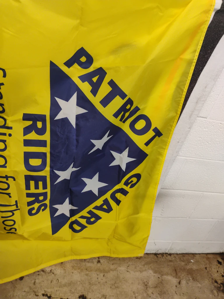 Patriot Guard Riders Flag and Harley-Davidson  - image 2 of 7
