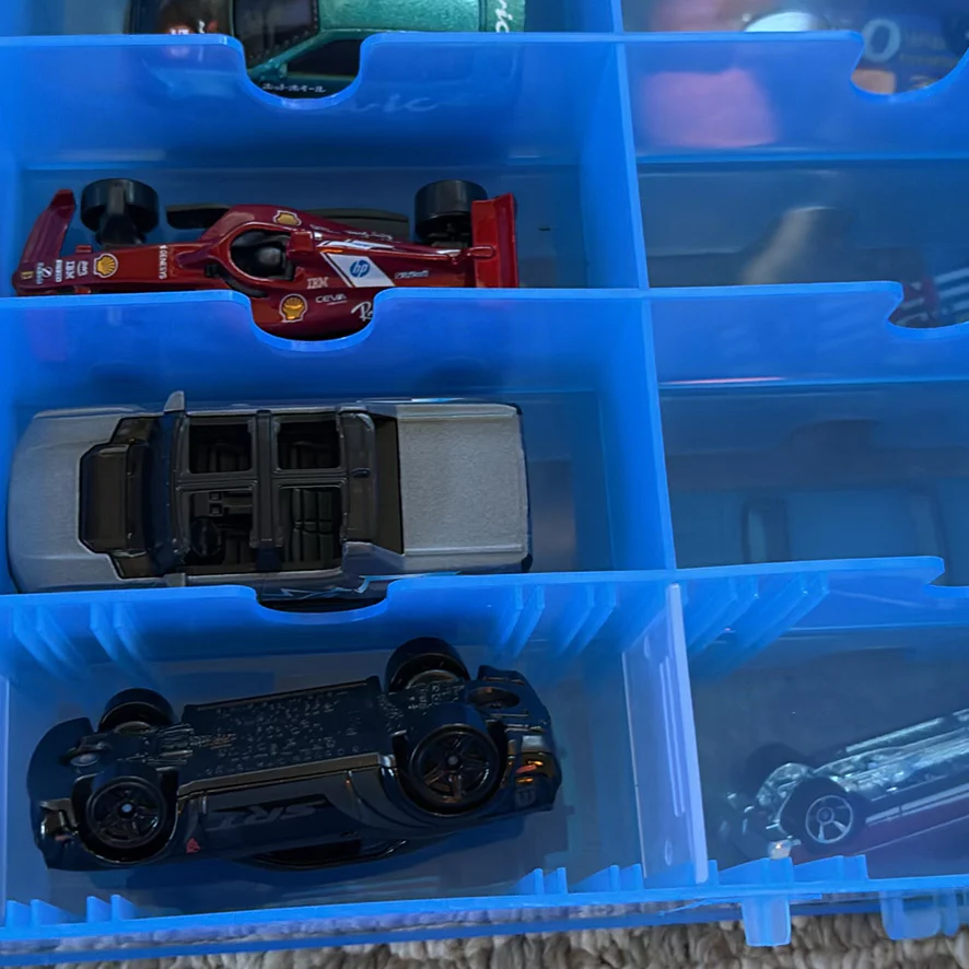 Die-Cast Toy Cars in Blue Storage Case - image 39 of 45
