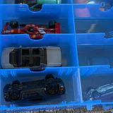 Die-Cast Toy Cars in Blue Storage Case - thumbnail 39 of 45