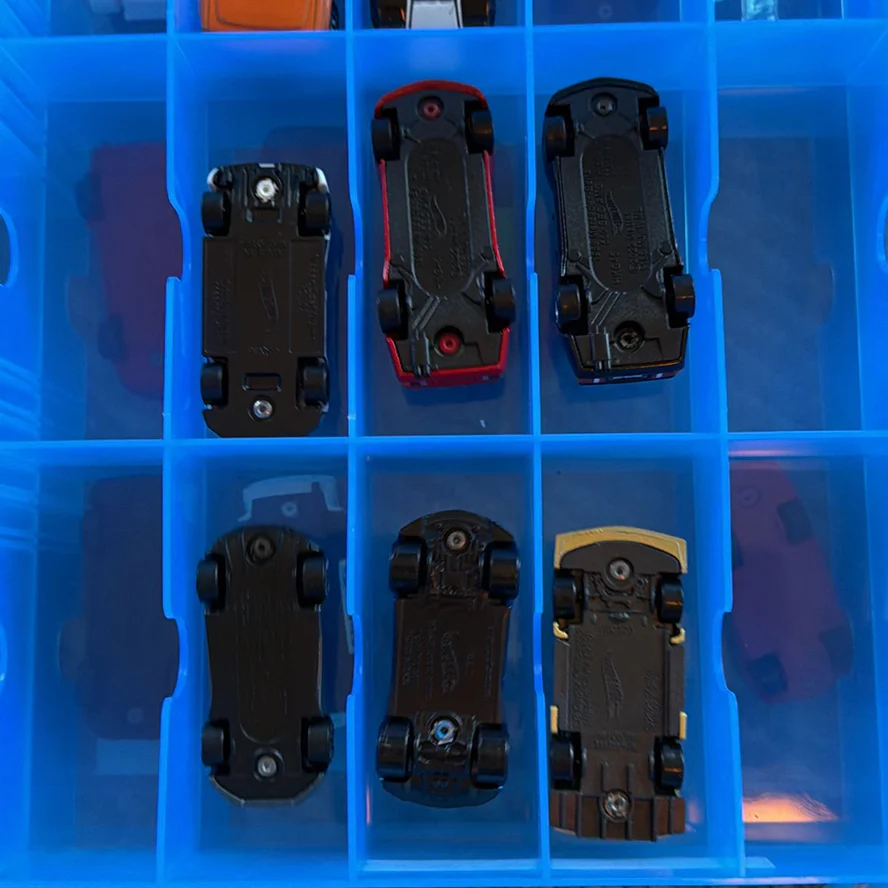 Die-Cast Toy Cars in Plastic Storage Case - image 4 of 16