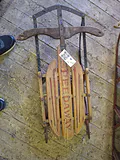 Speedaway Wooden Snow Sled - thumbnail 2 of 5