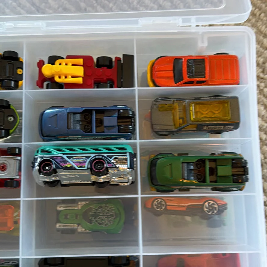 Die Cast Toy Cars in Plastic Storage Case - image 5 of 29
