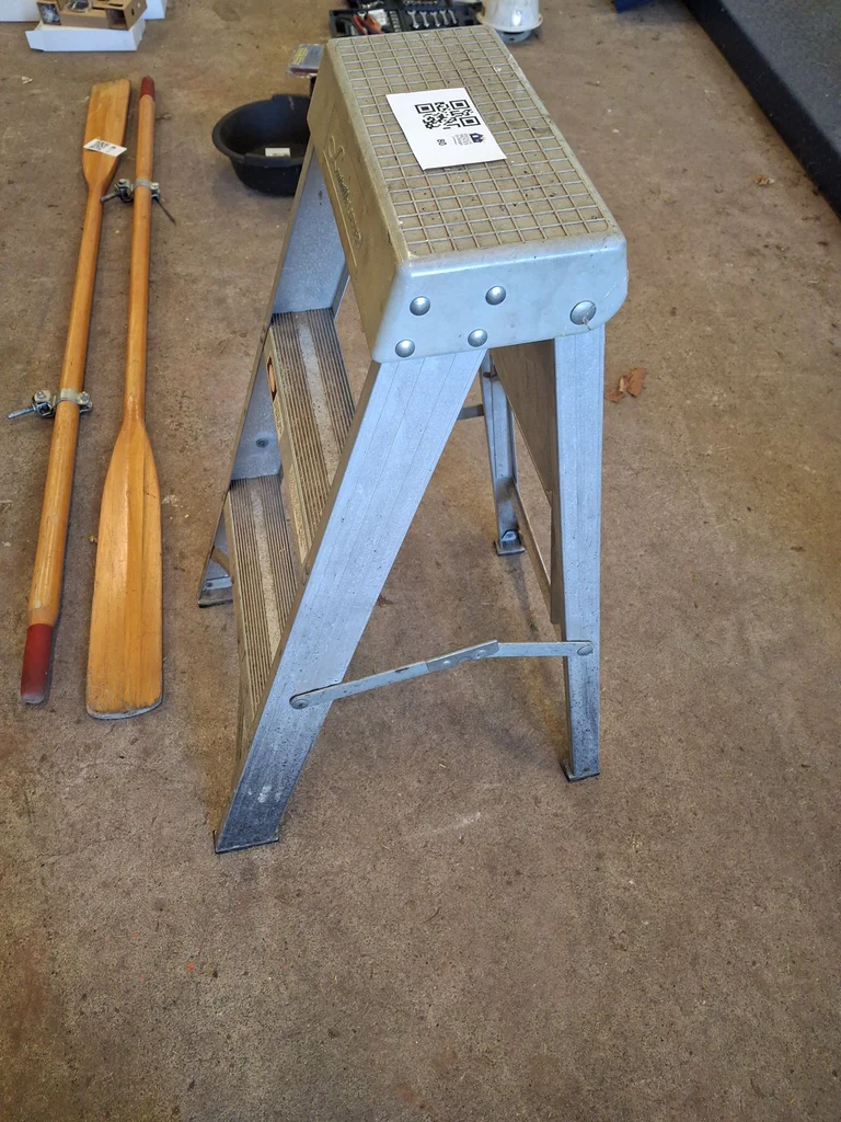 Louisville Aluminum Step Ladder - image 1 of 4