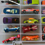 Toy Cars and Plastic Storage Case - thumbnail 3 of 24