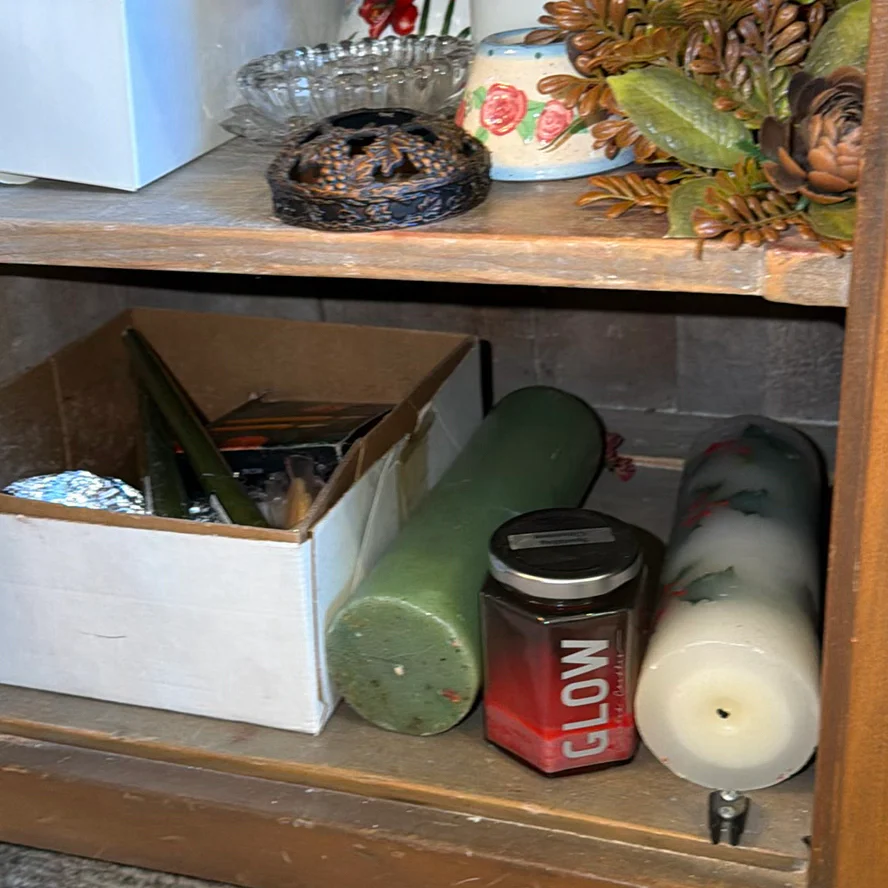 Candles, Glass Hurricane Shades and More - image 11 of 16