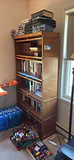 Bookcase With Glass Sliding Doors - thumbnail 1 of 10