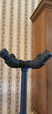 Clothing Rack, Leather Coat, Pipe Coat Rack Stand - thumbnail 4 of 13