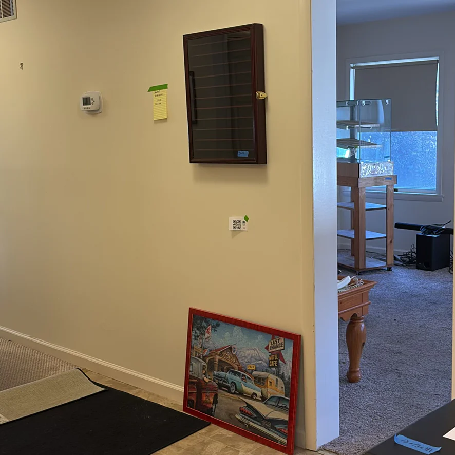 Wooden Wall Display Case and Route 66 Puzzle Artwork - image 12 of 13