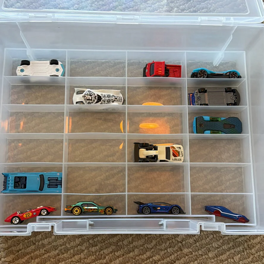 Toy Cars and Plastic Storage Case - image 20 of 24