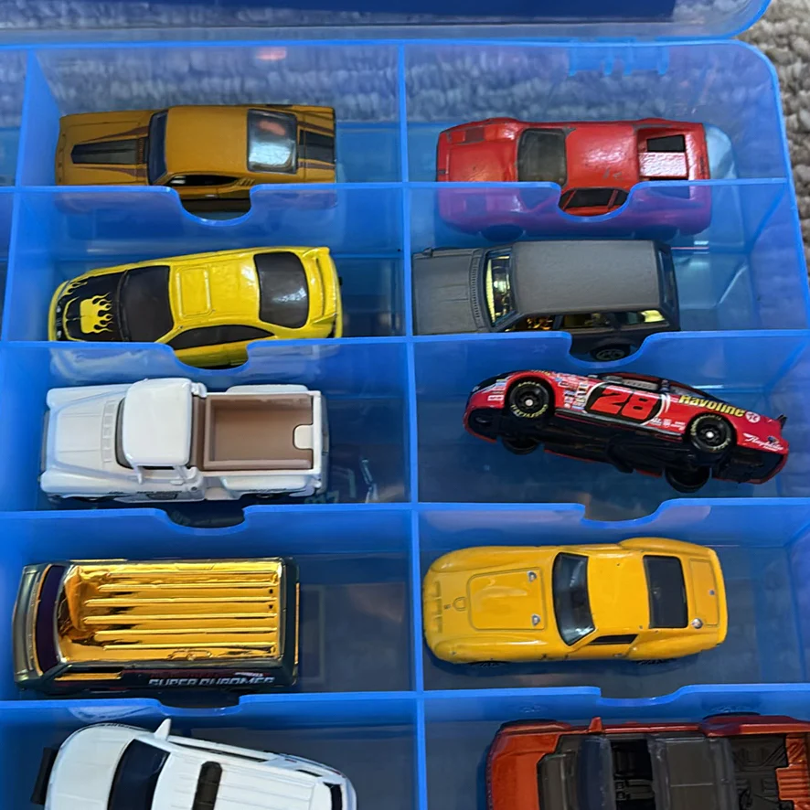 Die-Cast Toy Cars in Blue Storage Case - image 21 of 45