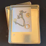 Gold Ring and Religious Pendant Necklace - thumbnail 1 of 13