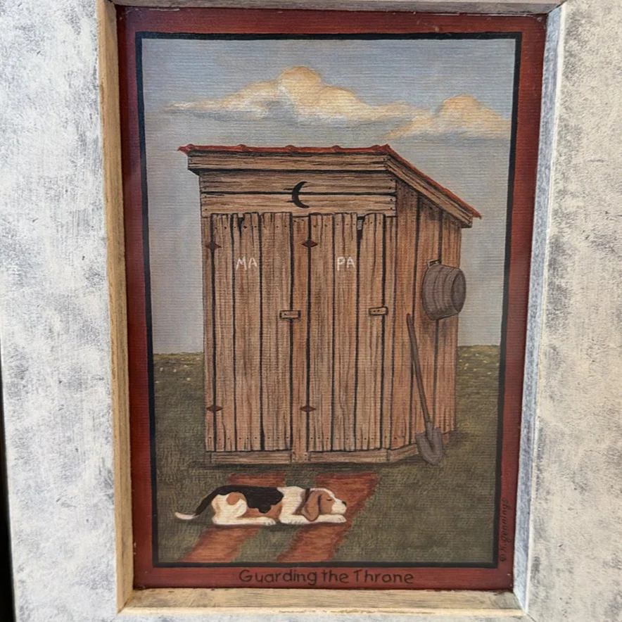 Bathroom-Themed Framed Art and Decorative Signs - image 4 of 7
