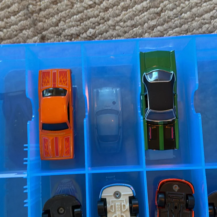 Plastic Storage Case with Die-Cast Toy Cars - image 21 of 22