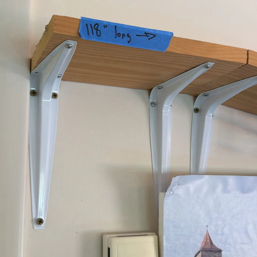 Wall-Mounted Hot Wheels Track and Folding Table - image 5 of 19