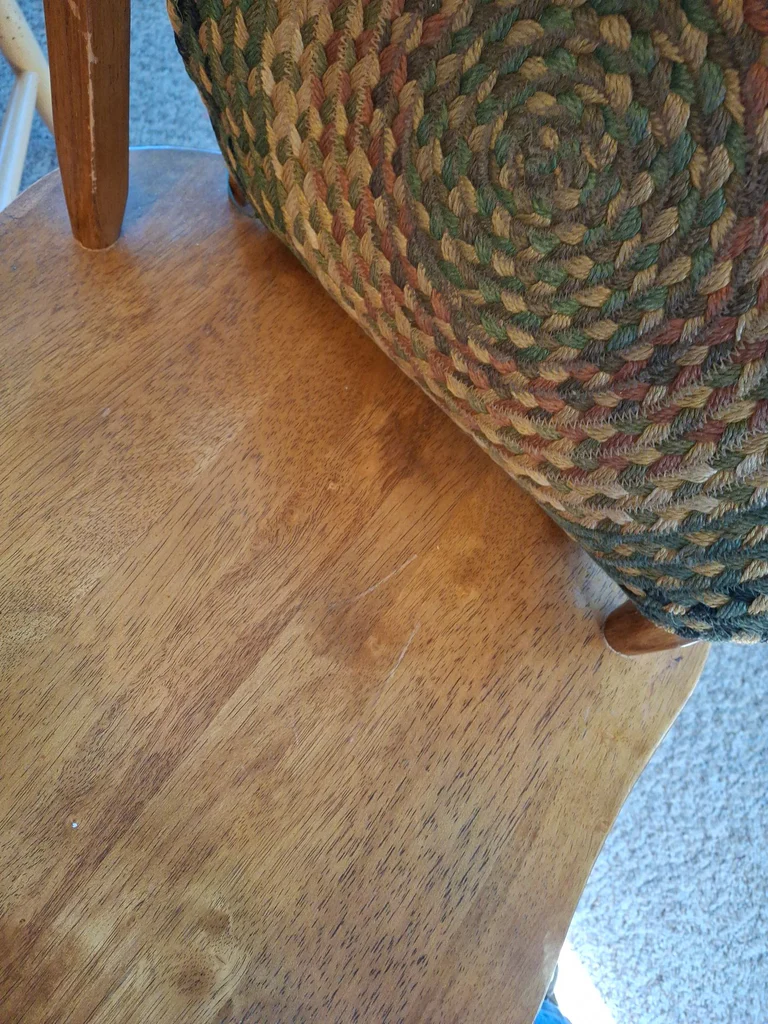 Dining Chairs with Braided Seat Cushions - image 4 of 10
