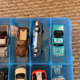 Collection of Die-Cast Chevy Toy Trucks and Cars in Storage Case - thumbnail 10 of 24