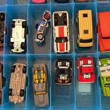 Collection of Die-Cast Chevy Toy Trucks and Cars in Storage Case - thumbnail 17 of 24