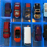 Die-Cast Toy Cars in Plastic Storage Case - thumbnail 9 of 16