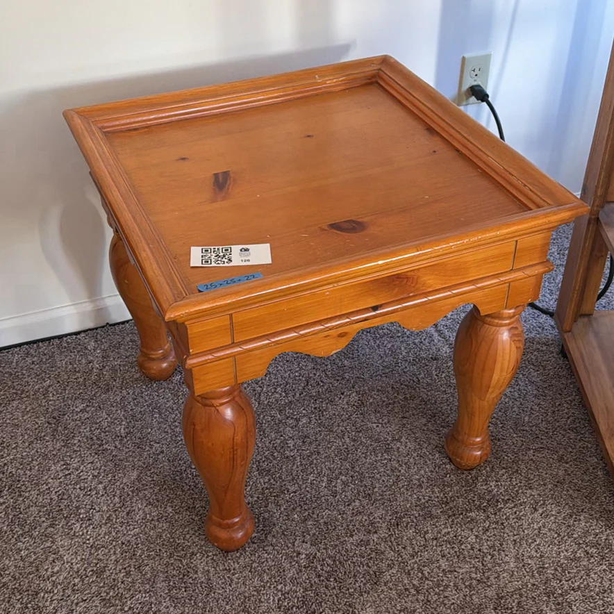 Wooden End Table - image 1 of 8