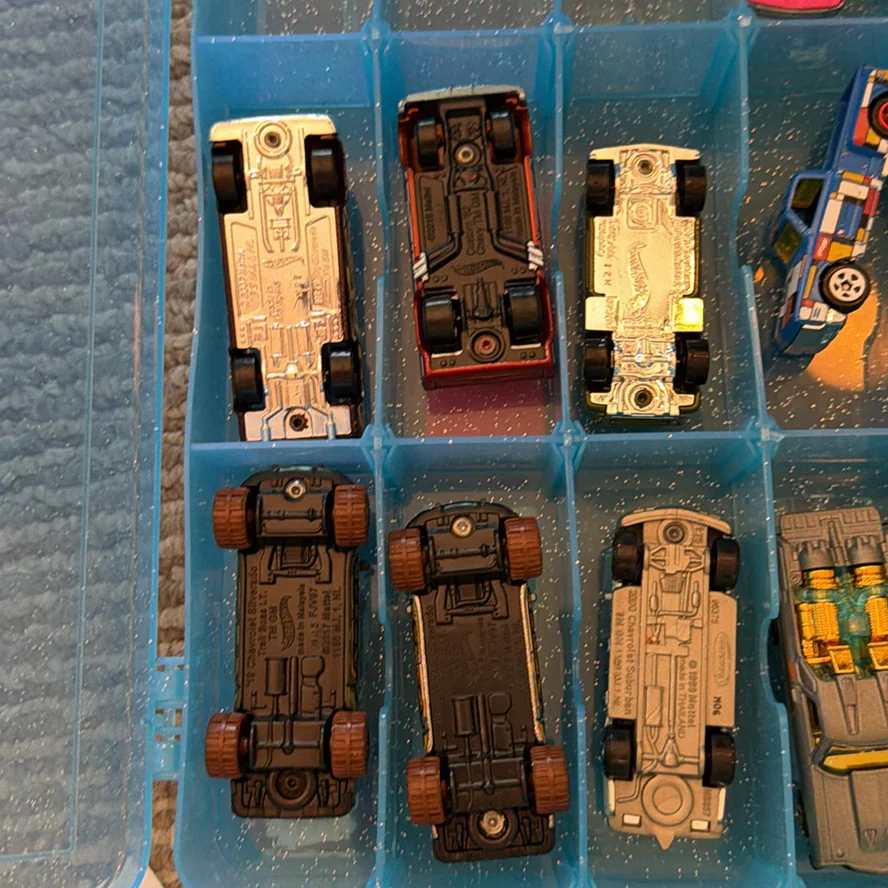 Collection of Die-Cast Chevy Toy Trucks and Cars in Storage Case - image 16 of 24