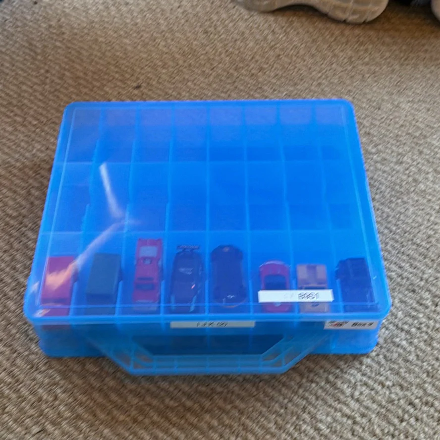 Toy Die-Cast Vehicles in Blue Storage Case - image 2 of 8