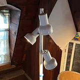 Multi-Head Floor Lamp and Black Table Lamp - thumbnail 3 of 9