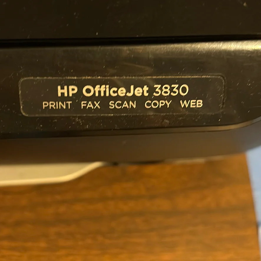 HP OfficeJet 3830 All-in-One Printer with Ink Cartridges and Accessories - image 3 of 8