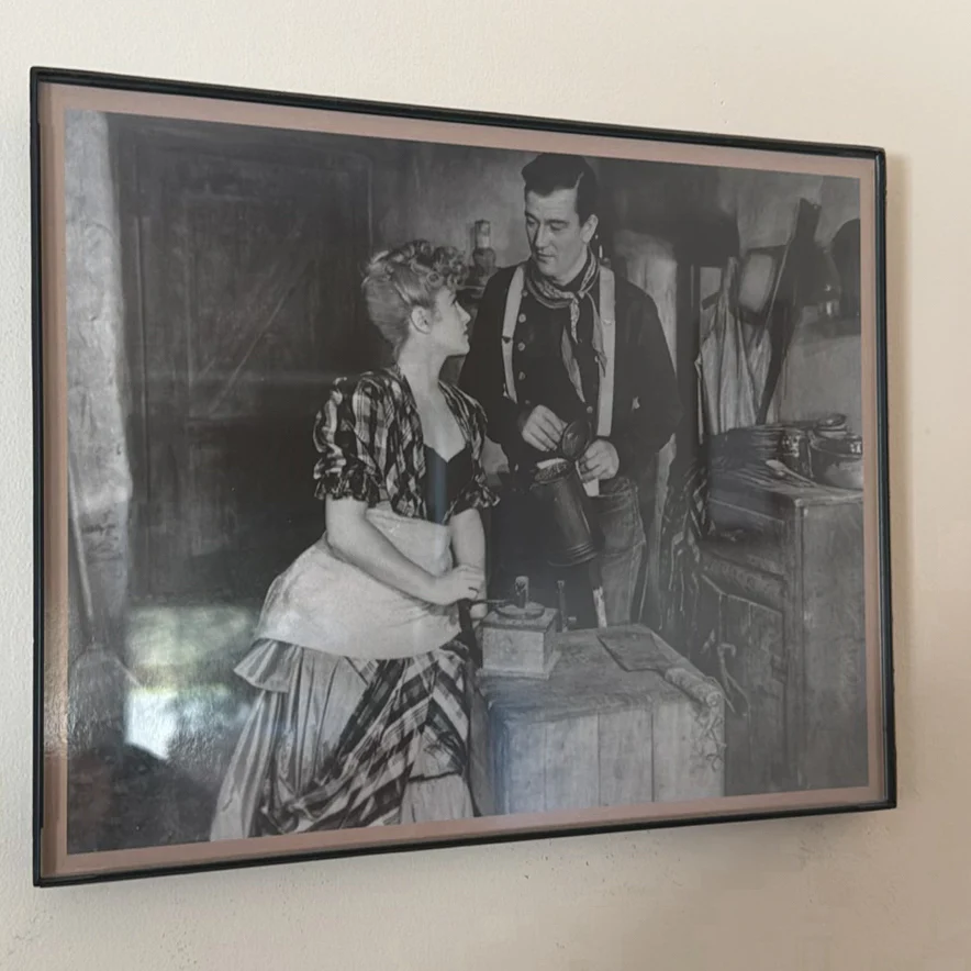 Framed John Wayne Artwork and Photographs - image 7 of 11