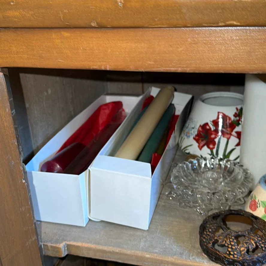 Candles, Glass Hurricane Shades and More - image 12 of 16