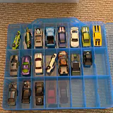 Die-Cast Toy Cars in Plastic Storage Case - thumbnail 10 of 16