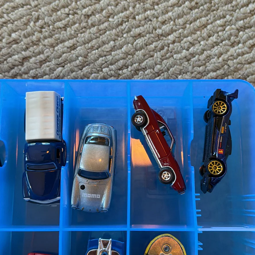 Plastic Storage Case with Die-Cast Toy Cars - image 10 of 22
