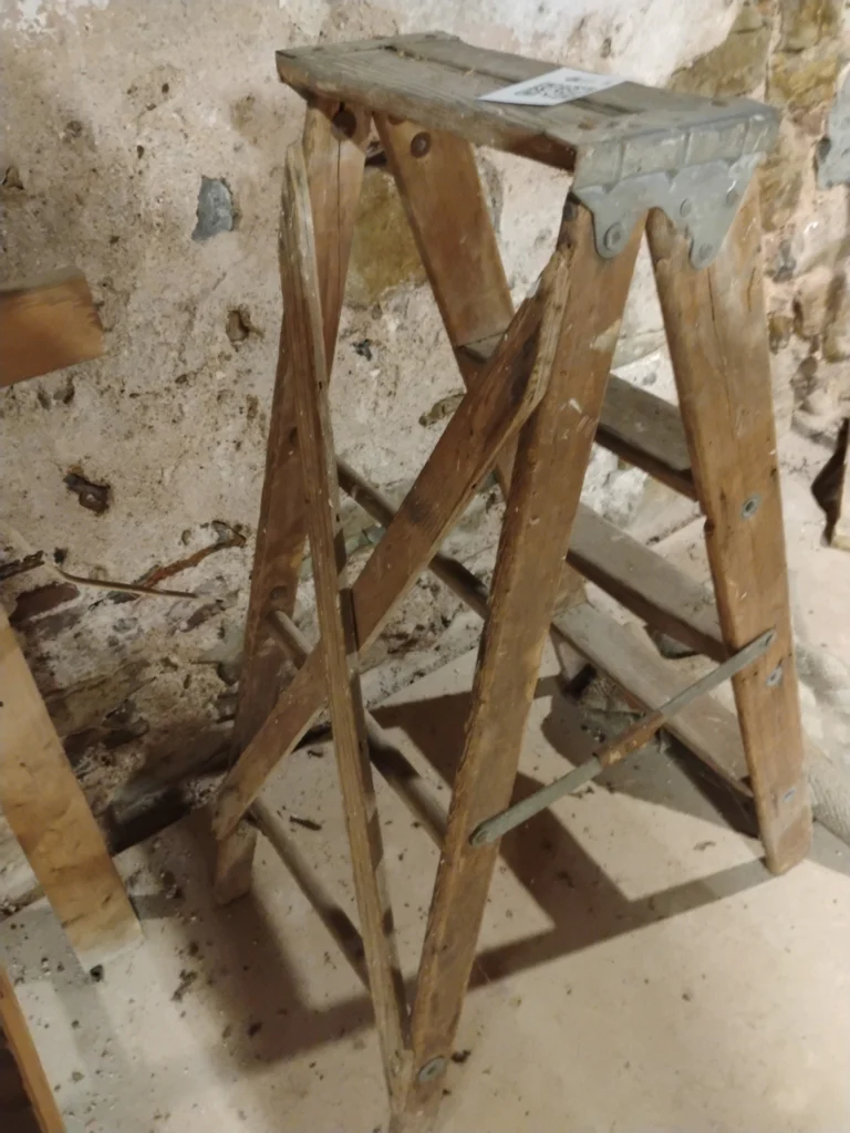 Wooden Folding Step Ladder - image 4 of 4
