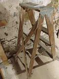 Wooden Folding Step Ladder - thumbnail 4 of 4
