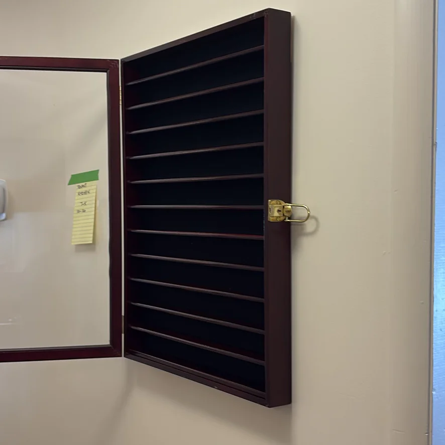 Wooden Wall Display Case and Route 66 Puzzle Artwork - image 4 of 13