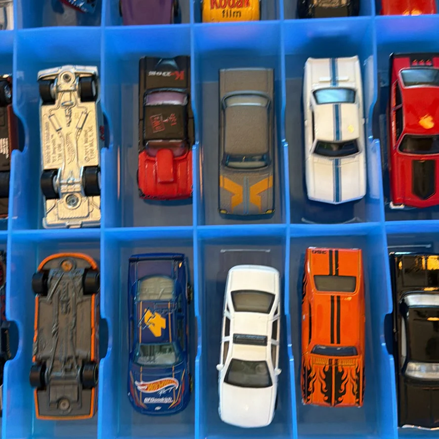 Die-Cast Toy Cars in Plastic Storage Case - image 6 of 24