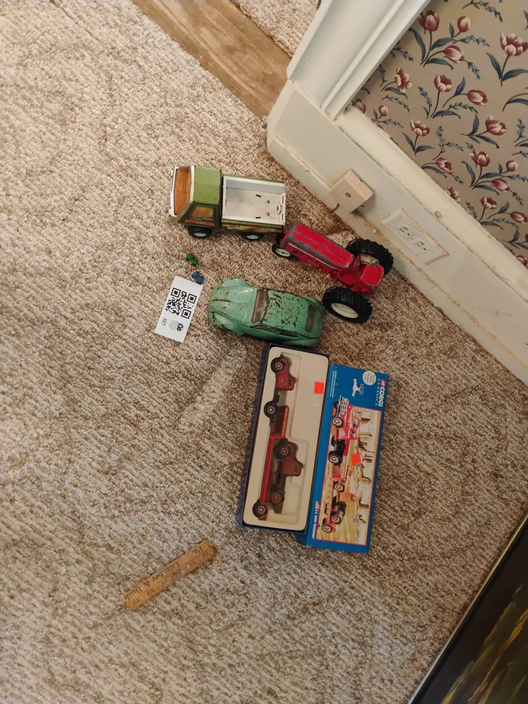 Vintage Toy Vehicles and Corgi Classics Truck Set - image 1 of 8