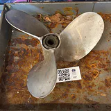 Three-Blade Boat Propeller - thumbnail 1 of 2