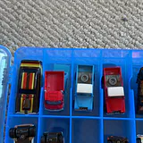 Die-Cast Toy Cars in Blue Storage Case - thumbnail 17 of 18