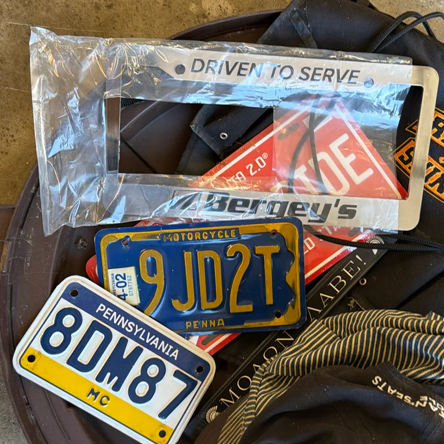 Hats, Motorcycle Apparel, and License Plates - image 4 of 4