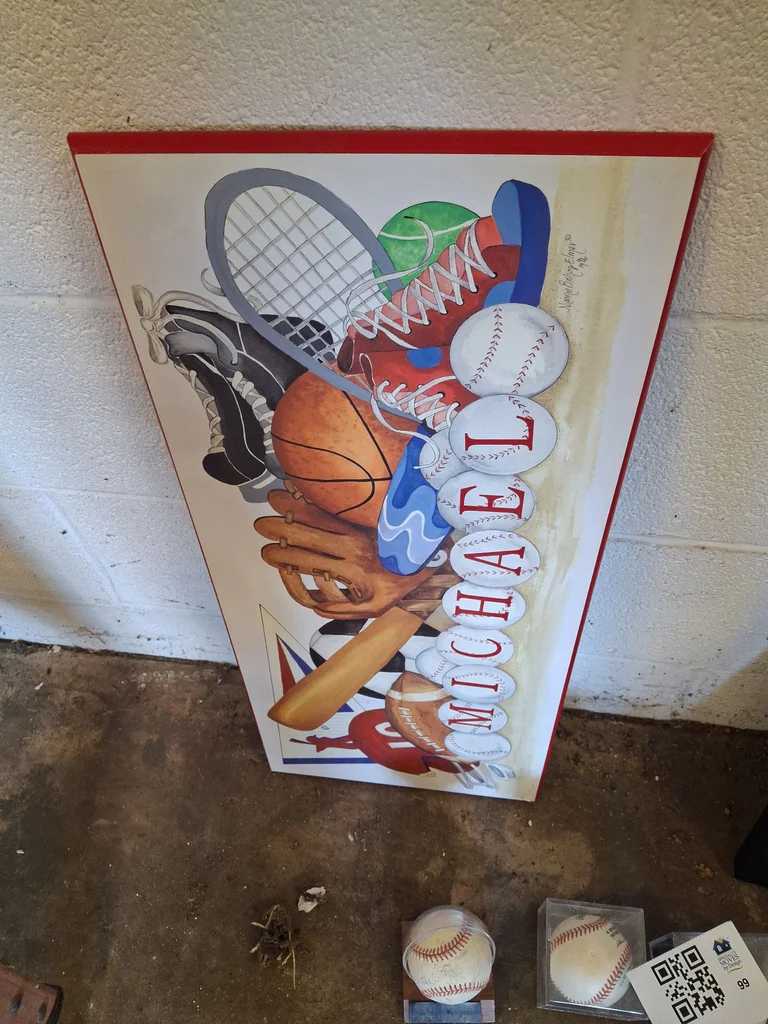 Sports Memorabilia and Framed Posters Collection - image 7 of 11