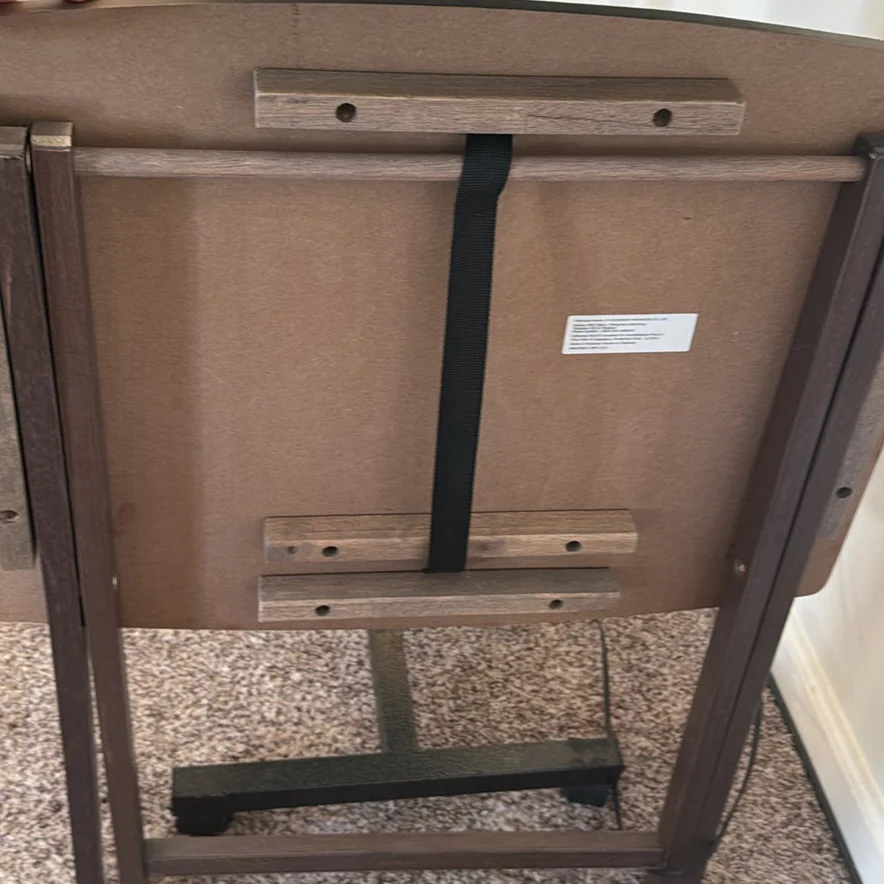 Adjustable Overbed Table and Folding Tray Table - image 5 of 7