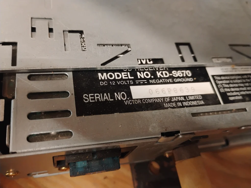 JVC Car Stereo Receiver and Assorted Automotive Parts - image 3 of 8