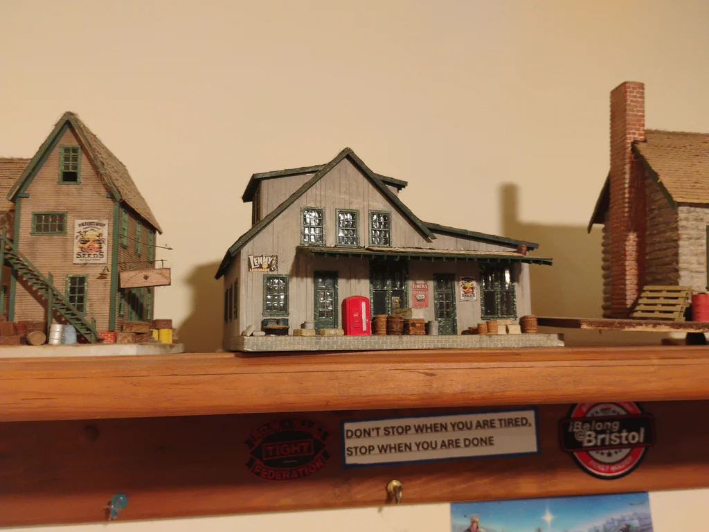 Collection of Miniature Building Models - image 4 of 5