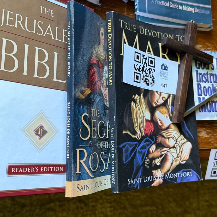 Religious Books, Crosses, and Figurine - image 5 of 8