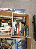 VHS Tapes, VCR, Remote Controls, and Audio Video Cables - thumbnail 3 of 8