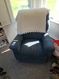 La-Z-Boy Blue Recliner Chair - thumbnail 3 of 7