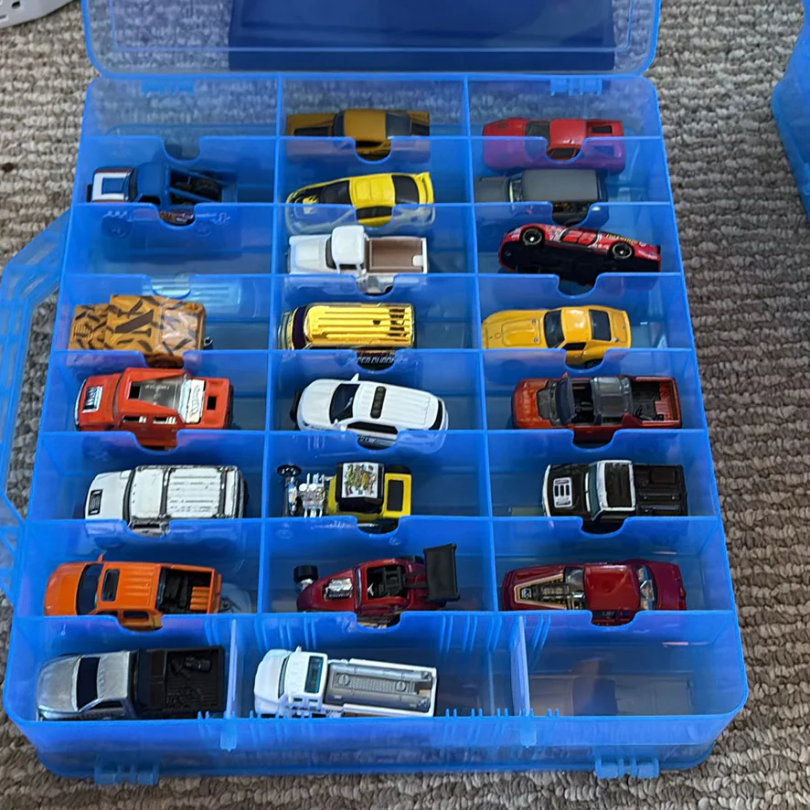 Die-Cast Toy Cars in Blue Storage Case - image 16 of 45