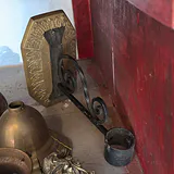 Vintage Metal Decorative Hardware and Lamp Parts - thumbnail 6 of 6