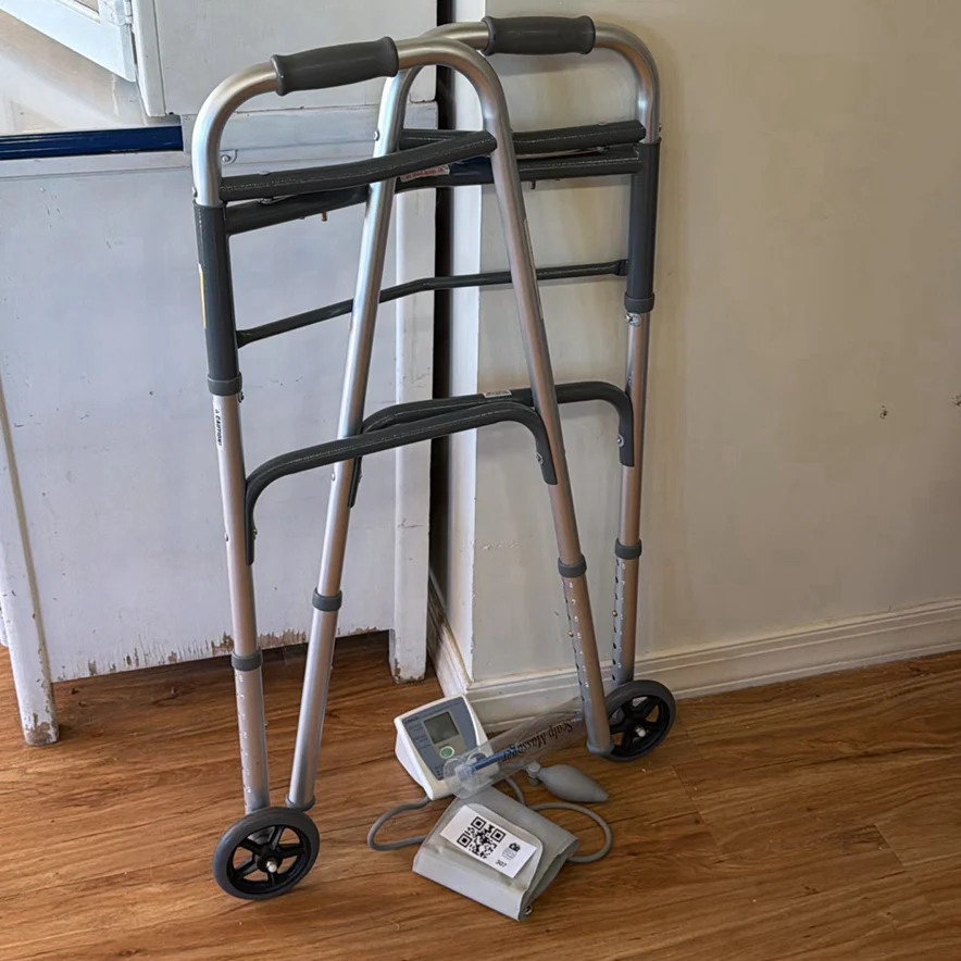 Adult Walker with Blood Pressure Monitor and Scalp Massager - image 1 of 5