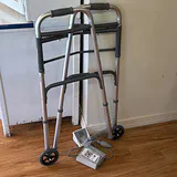 Adult Walker with Blood Pressure Monitor and Scalp Massager - thumbnail 1 of 5